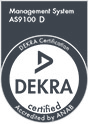 DEKRA AS9100D certification mark